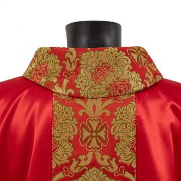 Red Chasuble with Orphrey...