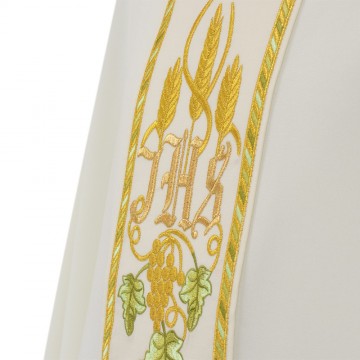 Ivory-colored Chasuble with...