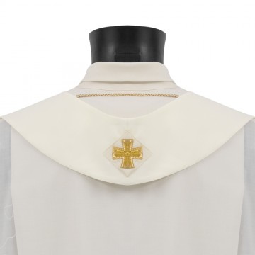 Ivory-colored Chasuble with...