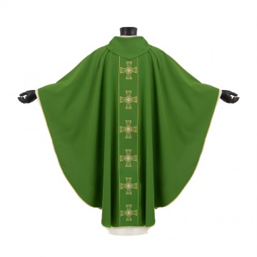 Green Chasuble Crosses...