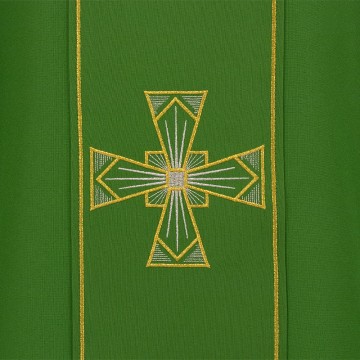 Green Chasuble Crosses...