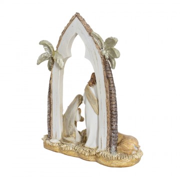 Nativity with Arch and Palm...