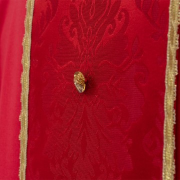 Red Chasuble in Pure Wool...