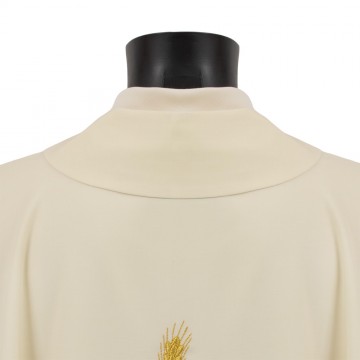 Ivory Chasuble in Pure Wool