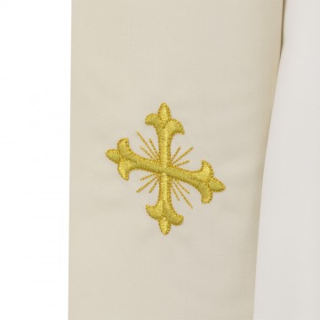 Ivory Chasuble in Pure Wool