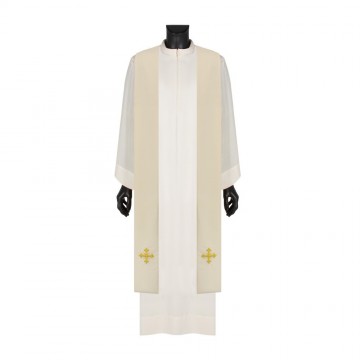 Ivory Chasuble in Pure Wool