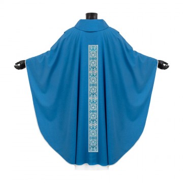 Marian Blue Chasuble with...