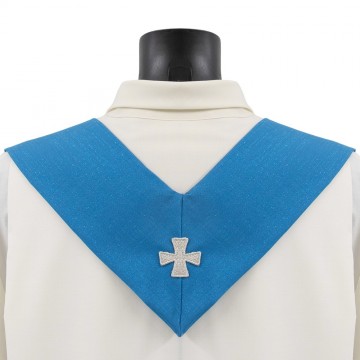 Marian Blue Chasuble with...