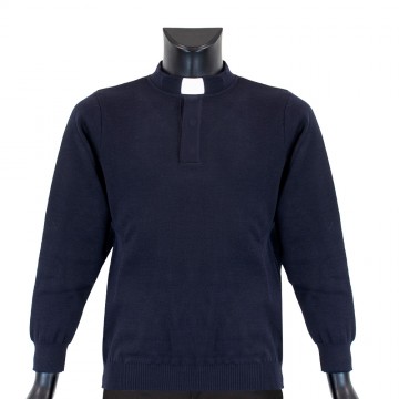 Long-Sleeved Clergy Polo...