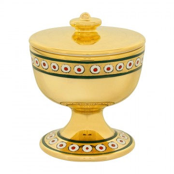 Ciborium in Handpainted...