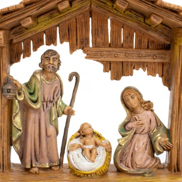 Hut with Nativity Euromarchi