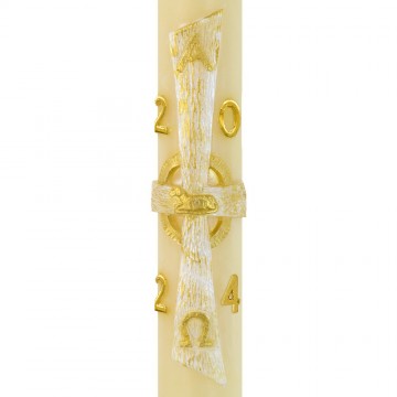 Paschal Candle Alpha and...