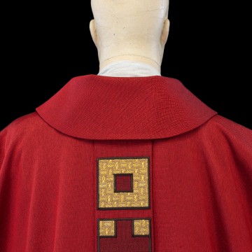 Red Chasuble with...