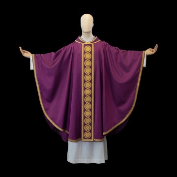 Purple Chasuble in...