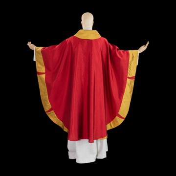 Red and Gold Chasuble with...