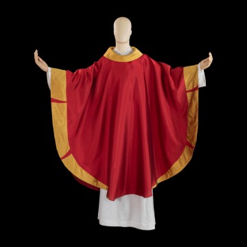 Red and Gold Chasuble with...