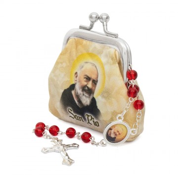 Rosary Holder Saint Pio...
