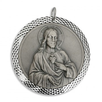 Medallion Sacred Heart of...