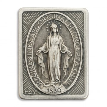 Miraculous Medal Plaque...