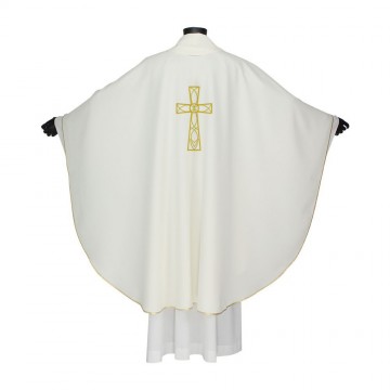 Chasuble with Cross Embroidery