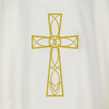 Chasuble with Cross Embroidery