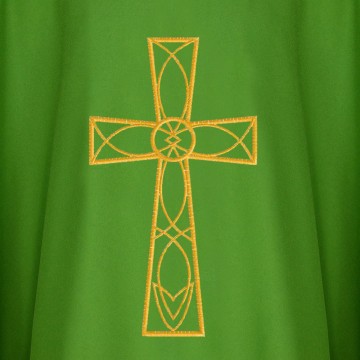 Chasuble with Cross Embroidery