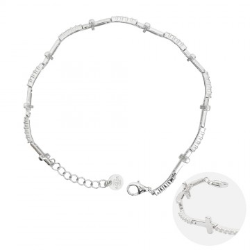 Silver Bracelet with...