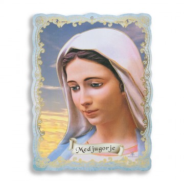 Medjugorje Madonna Wooden...