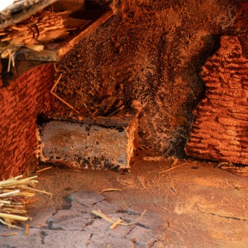 Crèche with Oven and Stable