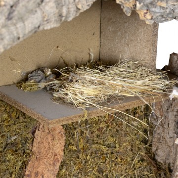 Wooden Nativity Scene Stable