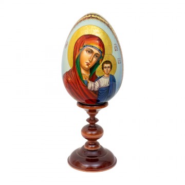 Russian Egg Madonna with...