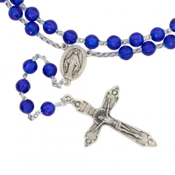 Plastic and Metal Rosary