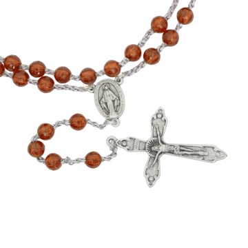 Plastic and Metal Rosary