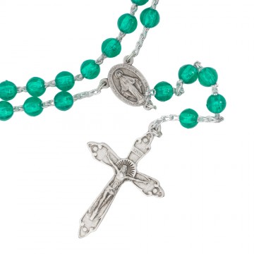 Plastic and Metal Rosary