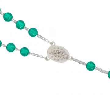 Plastic and Metal Rosary