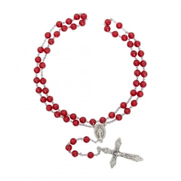 Plastic and Metal Rosary