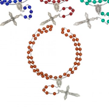 Plastic and Metal Rosary