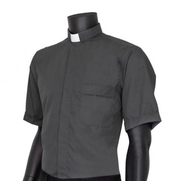 Short-sleeved Clergy Shirt...