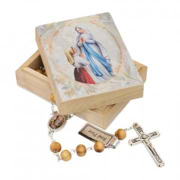 Rosary Box with Madonna of...