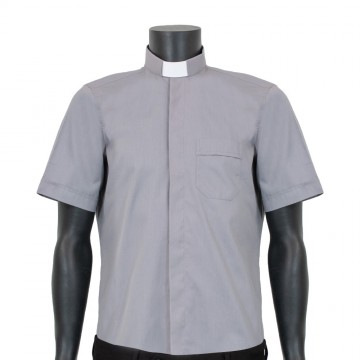 Short-Sleeved Clergy Shirt...