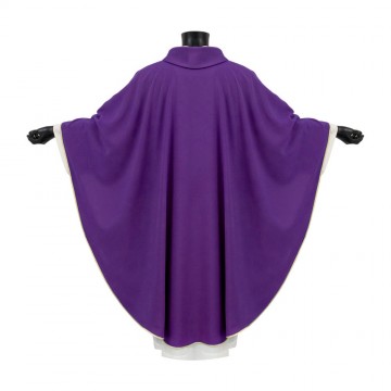 Purple Chasuble with JHS...