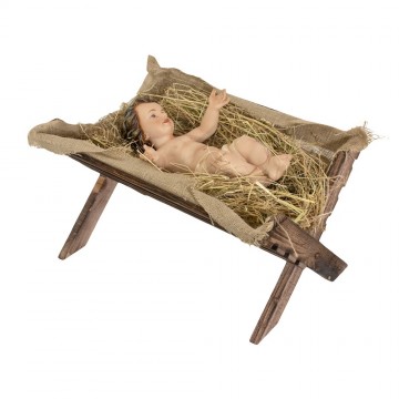 Wooden Cradle for Baby Jesus