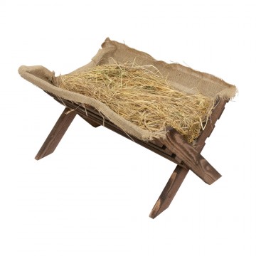 Wooden Cradle for Baby Jesus