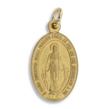 Miraculous Medal in Aluminium