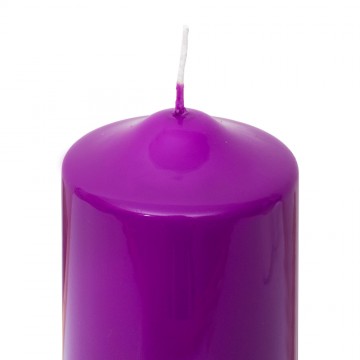 Shiny Colored Candle 80 x 240