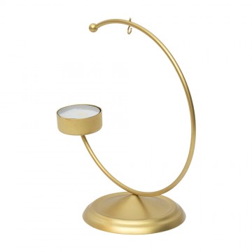 Golden Candle Holder with...