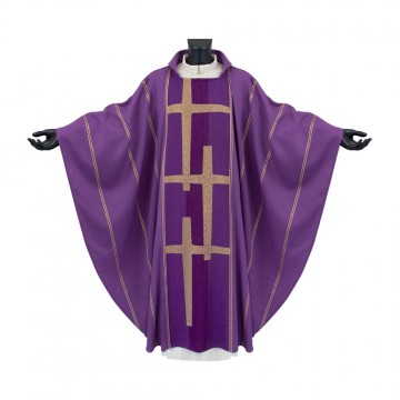 Purple Priest Chasuble in...