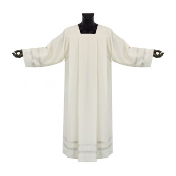 Striped Liturgical Alb with...