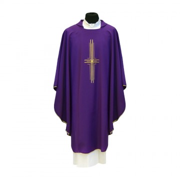 Chasuble with Golden Cross...