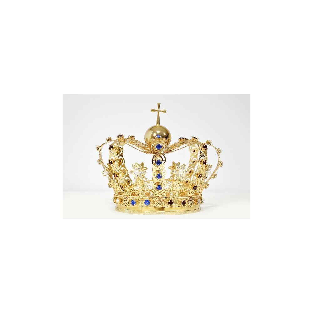 Elegant imperial crown for statues: online sale